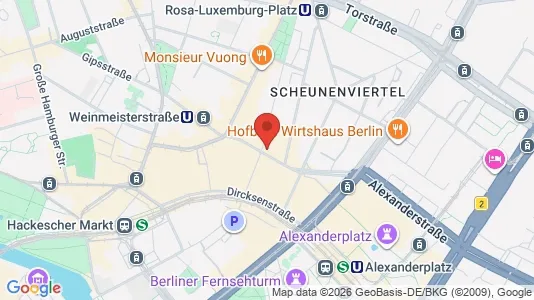 Lokaler til leje i Berlin Mitte - Foto fra Google Street View