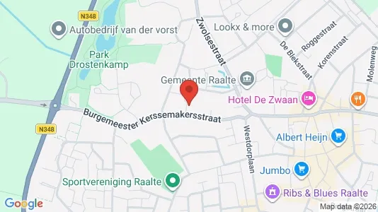 Kontorer til leie i Raalte – Bilde fra Google Street View