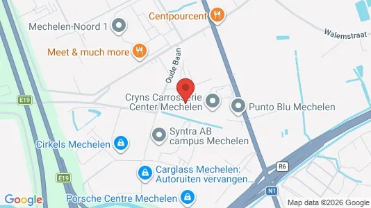 Lager til leie i Mechelen – Bilde fra Google Street View