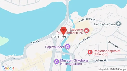 Toimistotilat Vuokrattavana i Silkeborg - Kuva Google Street Viewstä
