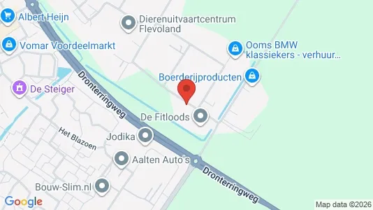 Liikekiinteistöt Vuokrattavana i Dronten - Kuva Google Street Viewstä