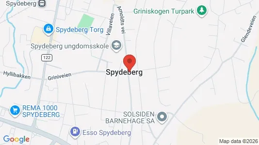 Kontorer til leie i Spydeberg – Bilde fra Google Street View