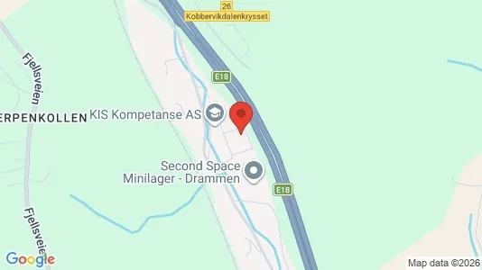 Varastot Vuokrattavana i Drammen - Kuva Google Street Viewstä