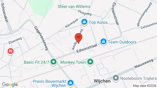Liikekiinteistöt Vuokrattavana i Wijchen - Kuva Google Street Viewstä