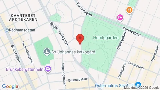 Office spaces for rent i Östermalm - kort over placeringen