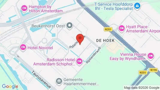Office spaces for rent i Haarlemmermeer - kort over placeringen