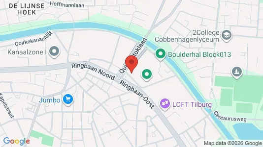 Gewerbeflächen zur Miete i Tilburg – Foto von Google Street View