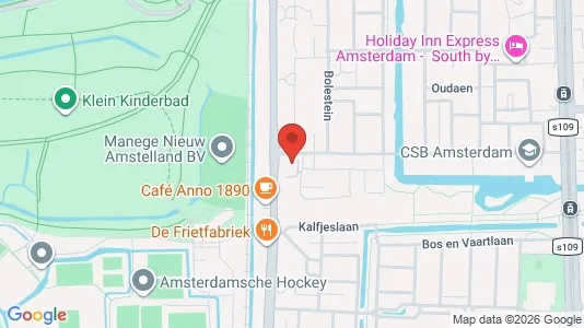 Lokaler til leje i Amsterdam Zuideramstel - Foto fra Google Street View