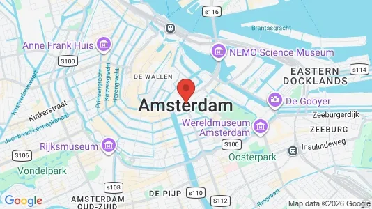 Kaupat Vuokrattavana i Amsterdam Centrum - Kuva Google Street Viewstä