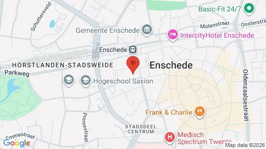Büros zur Miete i Enschede – Foto von Google Street View