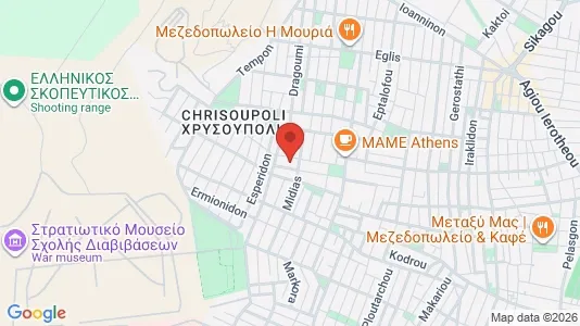 Nieruchomości komercyjne Do wynajęcia i Chaidari - kort over placeringen
