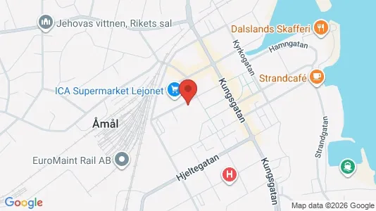 Toimistotilat Vuokrattavana i Åmål - Kuva Google Street Viewstä