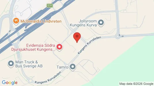 Kontorlokaler til leje i Huddinge - Foto fra Google Street View