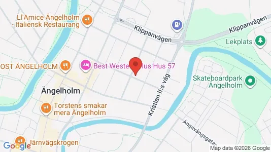 Clinics Vuokrattavana i Ängelholm - Kuva Google Street Viewstä
