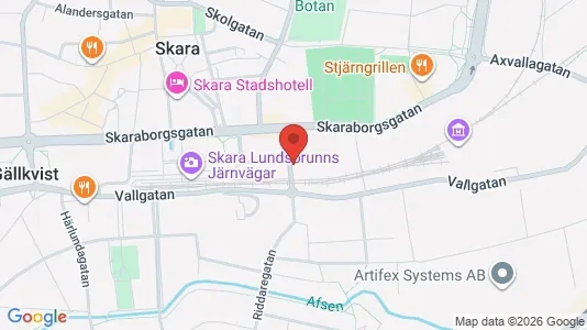 Kantorruimte te huur i Skara - Foto uit Google Street View