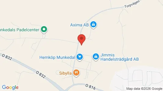 Toimistotilat Vuokrattavana i Munkedal - Kuva Google Street Viewstä