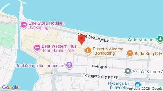 Clinics Vuokrattavana i Jönköping - Kuva Google Street Viewstä