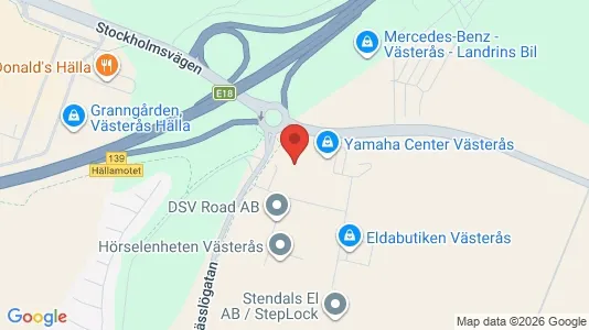 Kontorer til leie i Västerås – Bilde fra Google Street View