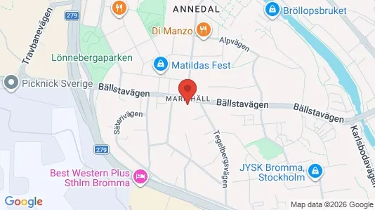 Varastot Vuokrattavana i Sundbyberg - Kuva Google Street Viewstä