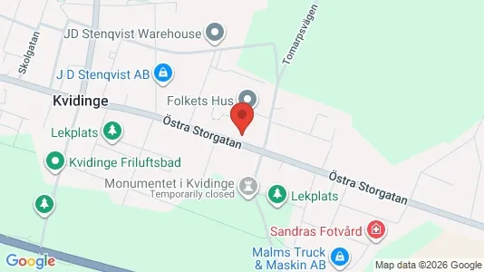 Liikekiinteistöt Vuokrattavana i Åstorp - Kuva Google Street Viewstä