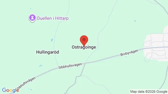 Varastot Vuokrattavana i Östra Göinge - Kuva Google Street Viewstä
