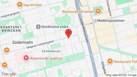 Liikekiinteistöt Vuokrattavana i Södermalm - Kuva Google Street Viewstä
