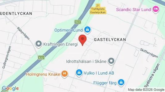 Varastot Vuokrattavana i Lund - Kuva Google Street Viewstä