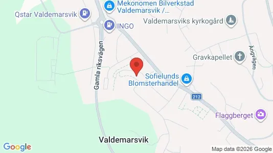 Clinics Vuokrattavana i Valdemarsvik - Kuva Google Street Viewstä