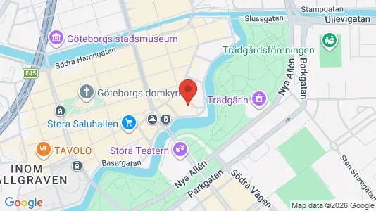 Kliniklokaler för uthyrning i Göteborg Centrum – Foto från Google Street View
