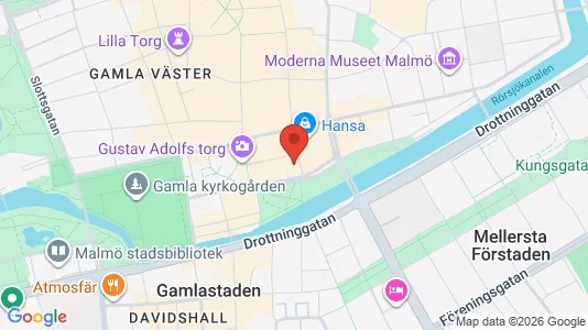Kontorlokaler til leje i Malmø Centrum - Foto fra Google Street View