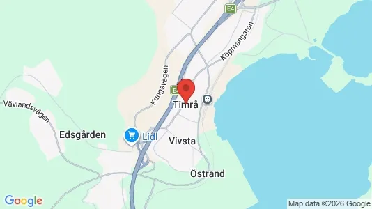 Liikekiinteistöt Vuokrattavana i Timrå - Kuva Google Street Viewstä