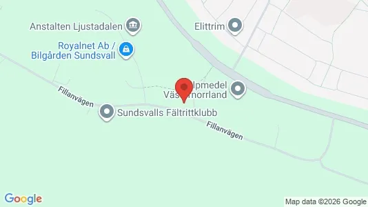 Werkstätte zur Miete i Sundsvall – Foto von Google Street View