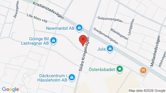 Office spaces for rent i Hässleholm - Photo from Google Street View