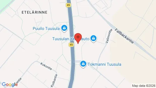 Lokaler til leje i Tuusula - Foto fra Google Street View