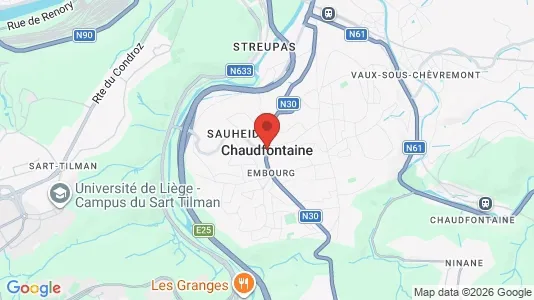 Office spaces for rent i Chaudfontaine - Photo from Google Street View