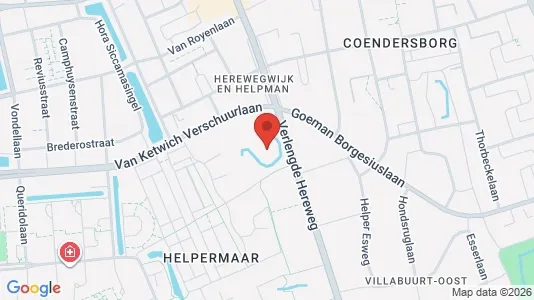 Kantorruimte te huur i Groningen - Foto uit Google Street View