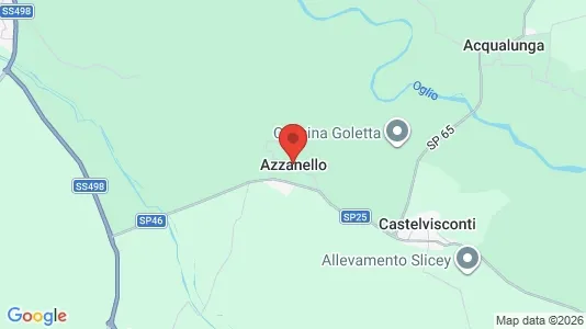 Gewerbeflächen zur Miete i Azzanello – Foto von Google Street View