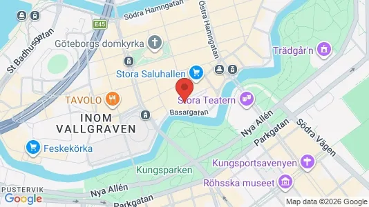 Kontorlokaler til leje i Gøteborg Centrum - Foto fra Google Street View