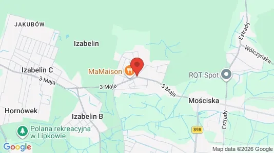 Lager zur Miete i Łaski – Foto von Google Street View