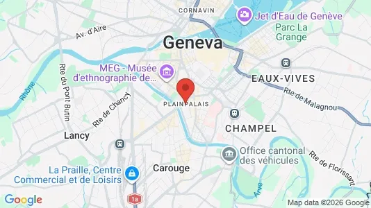 Lokaler til leje i Geneve Plainpalais - Foto fra Google Street View