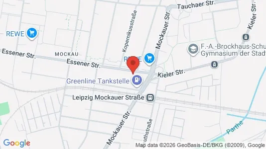 Liikekiinteistöt Vuokrattavana i Leipzig - Kuva Google Street Viewstä