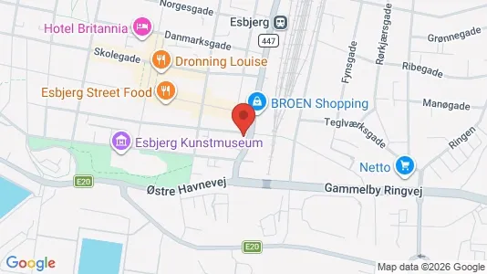 Kontorer til leie i Esbjerg – Bilde fra Google Street View