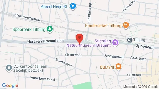 Kontorlokaler til leje i Tilburg - Foto fra Google Street View
