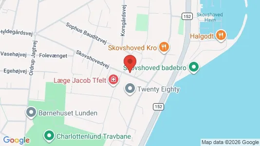 Kontorlokaler til leje i Charlottenlund - Foto fra Google Street View