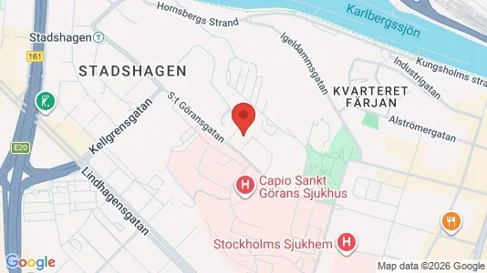 Lokaler til leje i Kungsholmen - Foto fra Google Street View