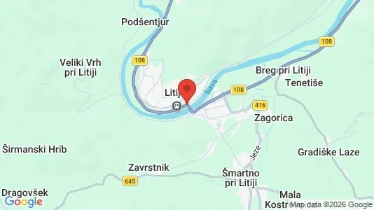 Kontorlokaler til leje i Litija - Foto fra Google Street View