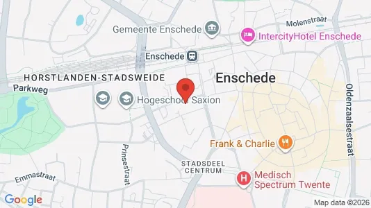 Lokaler til leie i Enschede – Bilde fra Google Street View