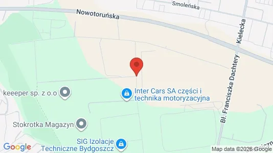 Lager zur Miete i Bydgoszcz – Foto von Google Street View