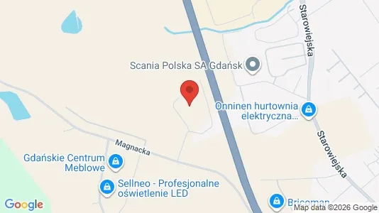 Gewerbeflächen zur Miete i Gdańsk – Foto von Google Street View