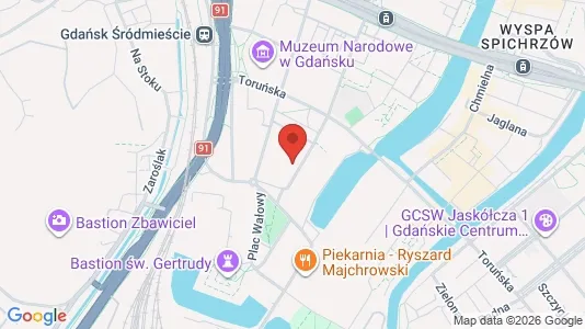 Gewerbeflächen zur Miete i Gdańsk – Foto von Google Street View